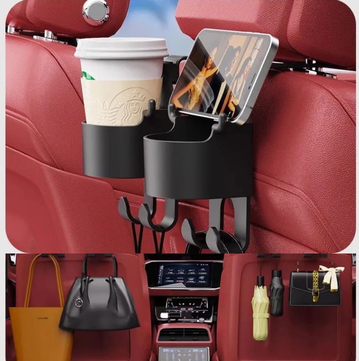 Universal Car Vent Cup Holder Air Outlet Clip Portable Bottled Canned Drink Water Cup Holder Auto Accessories