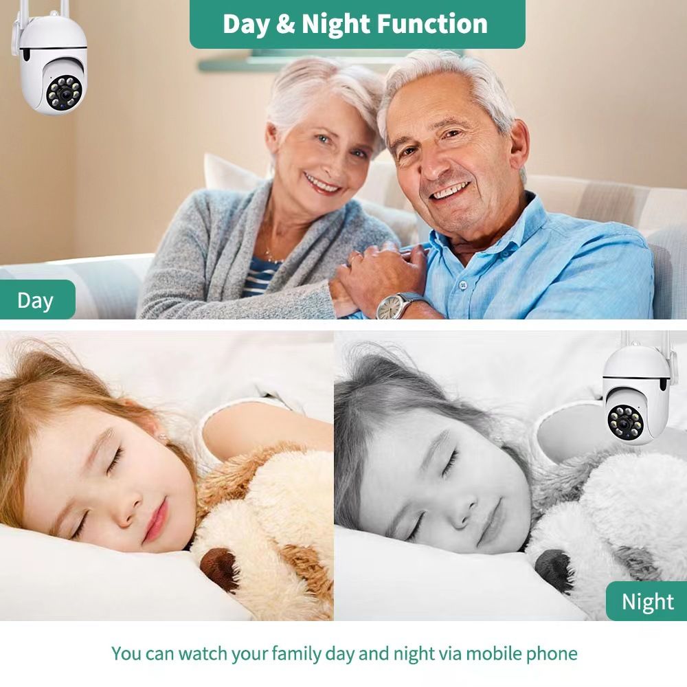 WiFi Home CCTV Outdoor Camera Surveillance Cameras IP Camera HD 
 1080P IR Full Color Night Vision Dome Cameras Security HD wireless WIFI camera indoor home remote camera minion surveillance camera
