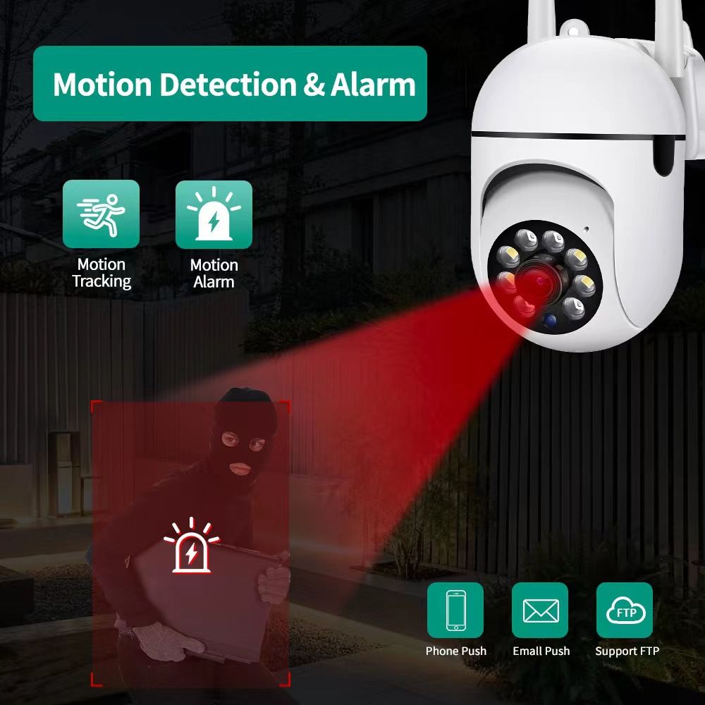 WiFi Home CCTV Outdoor Camera Surveillance Cameras IP Camera HD 
 1080P IR Full Color Night Vision Dome Cameras Security HD wireless WIFI camera indoor home remote camera minion surveillance camera