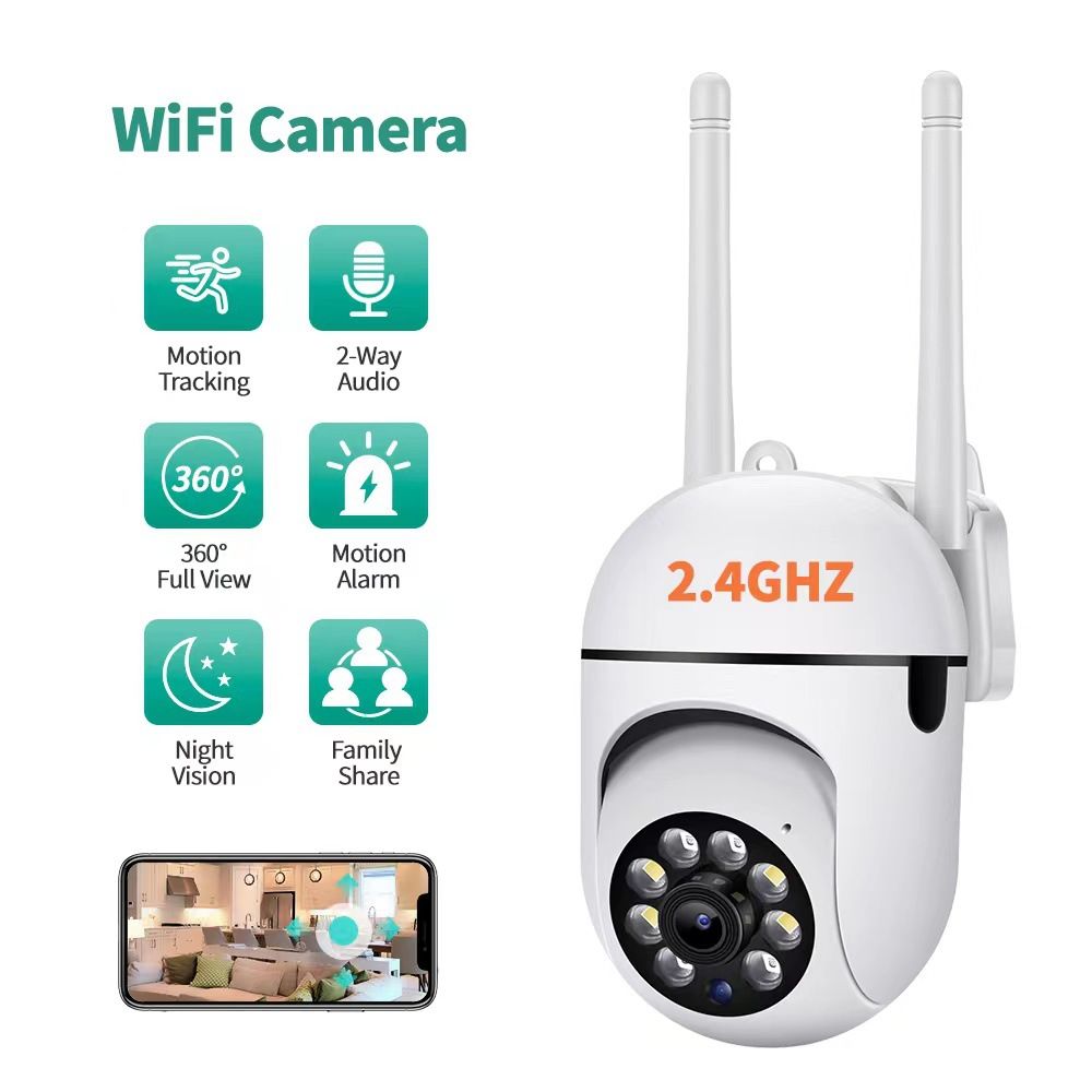 WiFi Home CCTV Outdoor Camera Surveillance Cameras IP Camera HD 
 1080P IR Full Color Night Vision Dome Cameras Security HD wireless WIFI camera indoor home remote camera minion surveillance camera