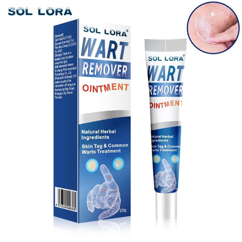 Warts Remover Antibacterial Ointment Wart Treatment Cream Skin Tag Remover Herbal Extract Corn Plaster Warts Ointment