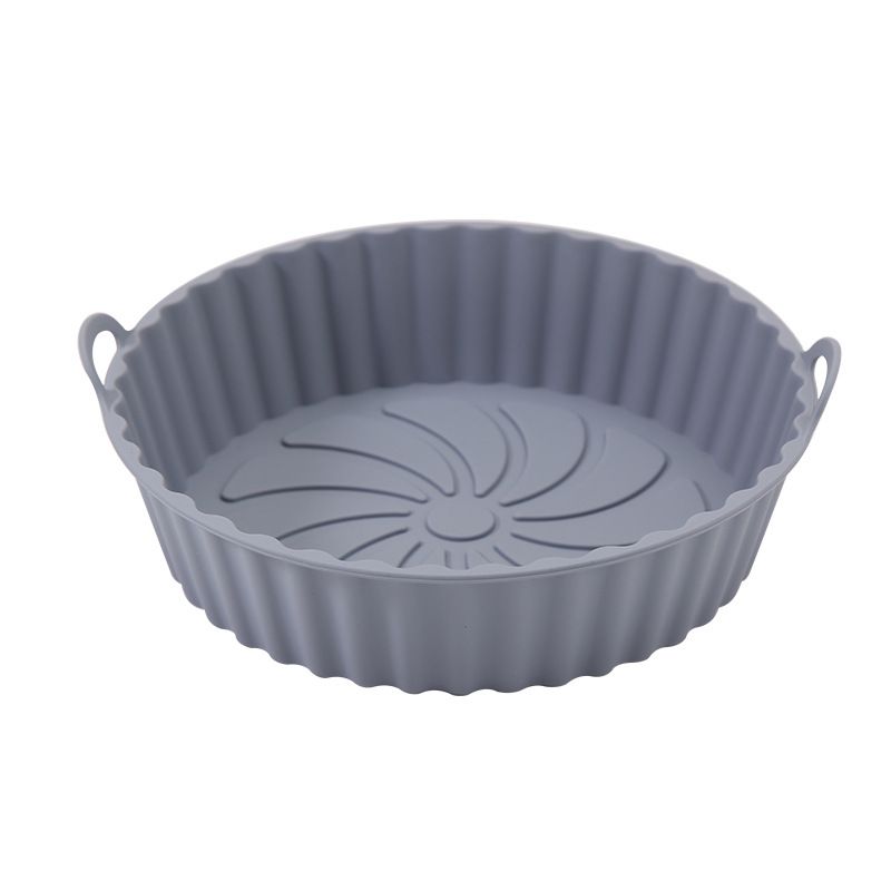 Air Fryer Silicone Liners Air Fryer Silicone Pot Reusable Silicone Air Fryer Liners Food Safe Non Stick Air Fryer Basket Accesso