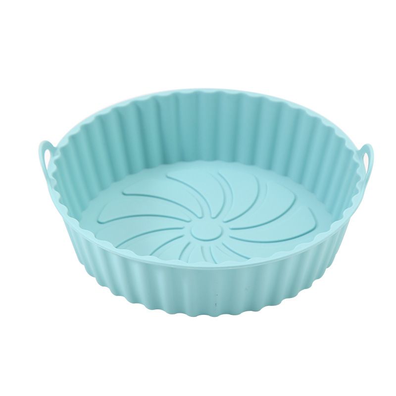 Air Fryer Silicone Liners Air Fryer Silicone Pot Reusable Silicone Air Fryer Liners Food Safe Non Stick Air Fryer Basket Accesso