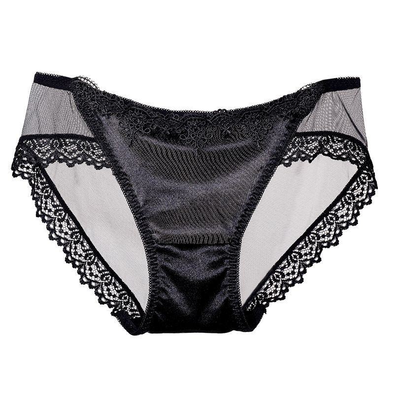 6 PCS New Arrival New Style Ladies Lingerie Panties underwear women's lace low waist mesh women's cotton transparent briefs Satin Silk Panties Sexy Panty Briefs Lace Panties Women Underwear Panties