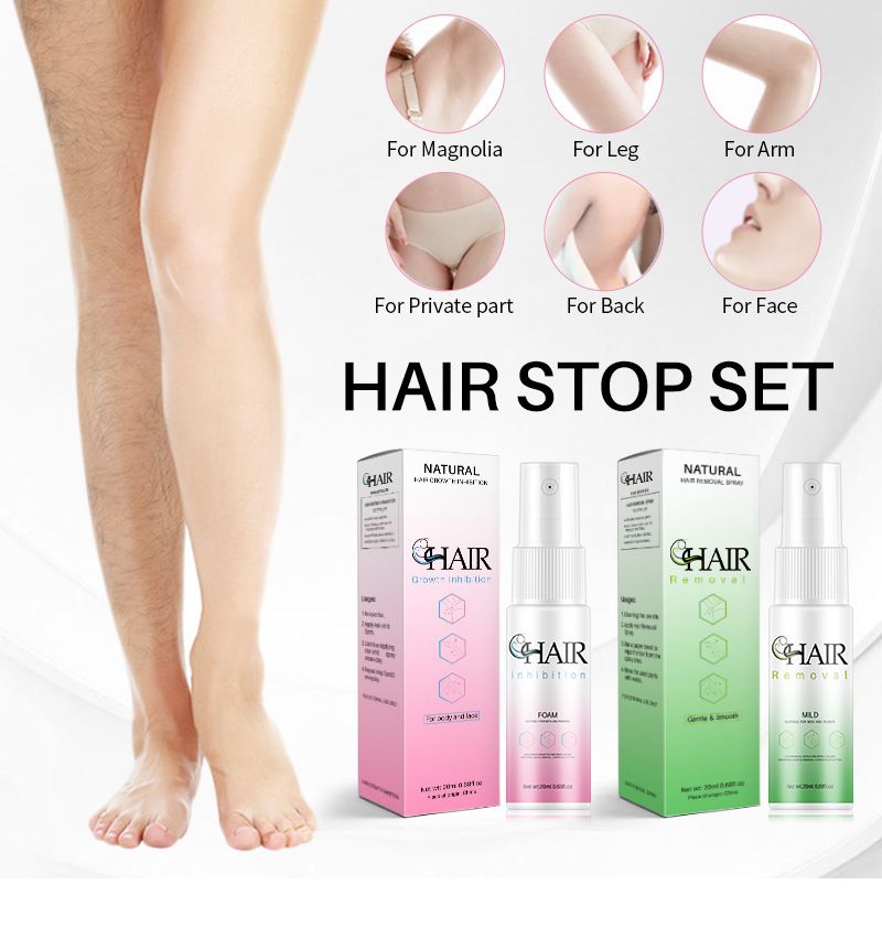 Painless Hair Removal Spray Fast Remove Armpit Arms Legs Depilatory Cream Permanent Hair Growth Inhibitor Beauty Body Skin Care