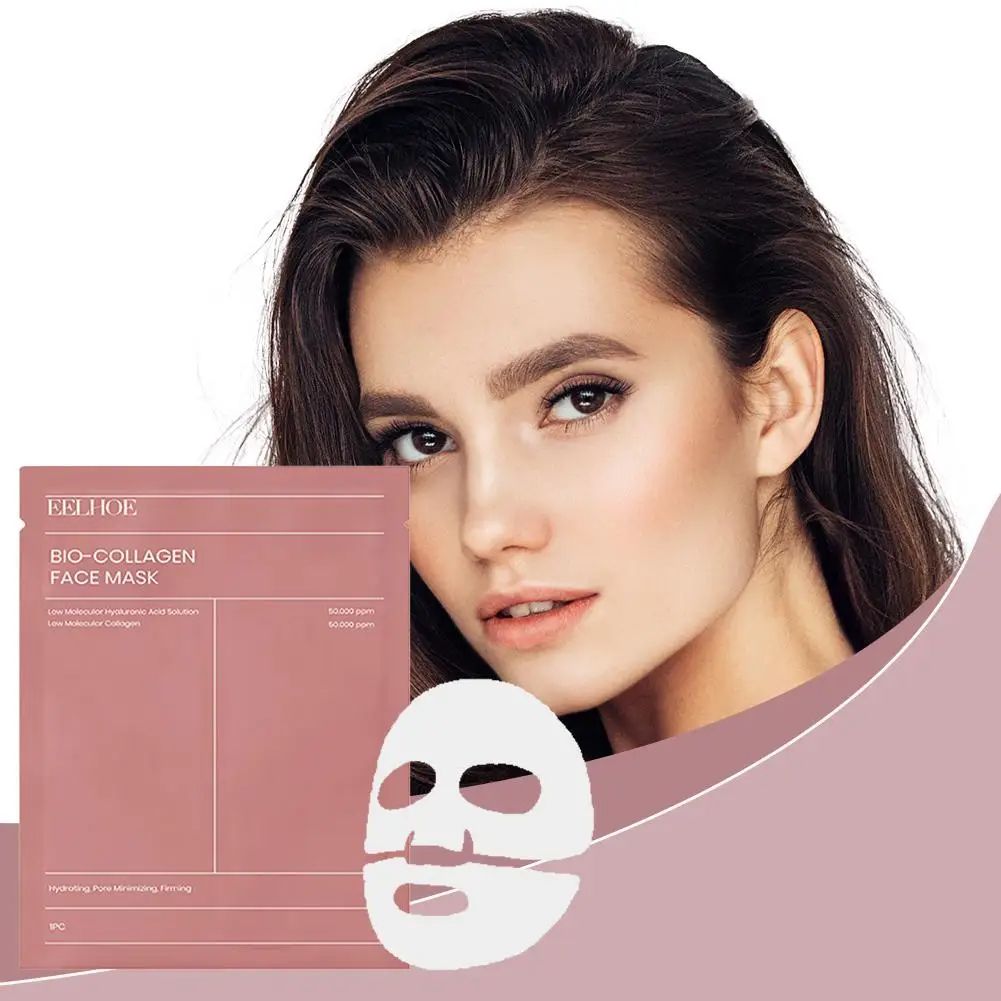 EELHOE Bio Collagen Face Mask Lift Repair Skin Care Rejuvenation Face Firming Products Deep Collagen Anti Wrinkle Lifting Mask