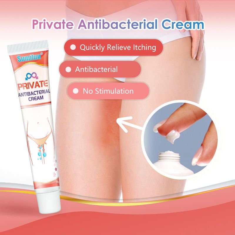 Sumifun Private Antibacterial Anti-Itching Odour Removal Cream Eczema Ointment Remove Odor Private Part Anti-Inflammatory Dermatitis Herbal