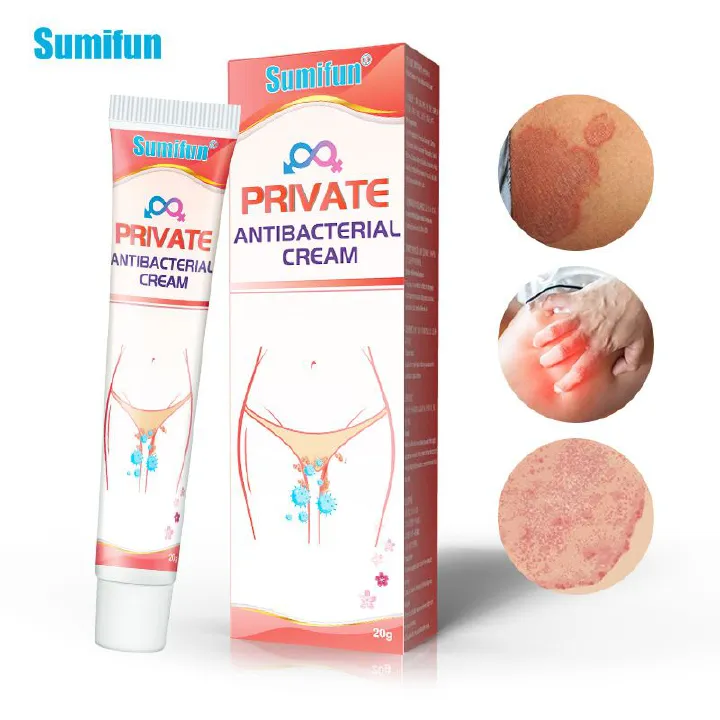 Sumifun Private Antibacterial Anti-Itching Odour Removal Cream Eczema Ointment Remove Odor Private Part Anti-Inflammatory Dermatitis Herbal