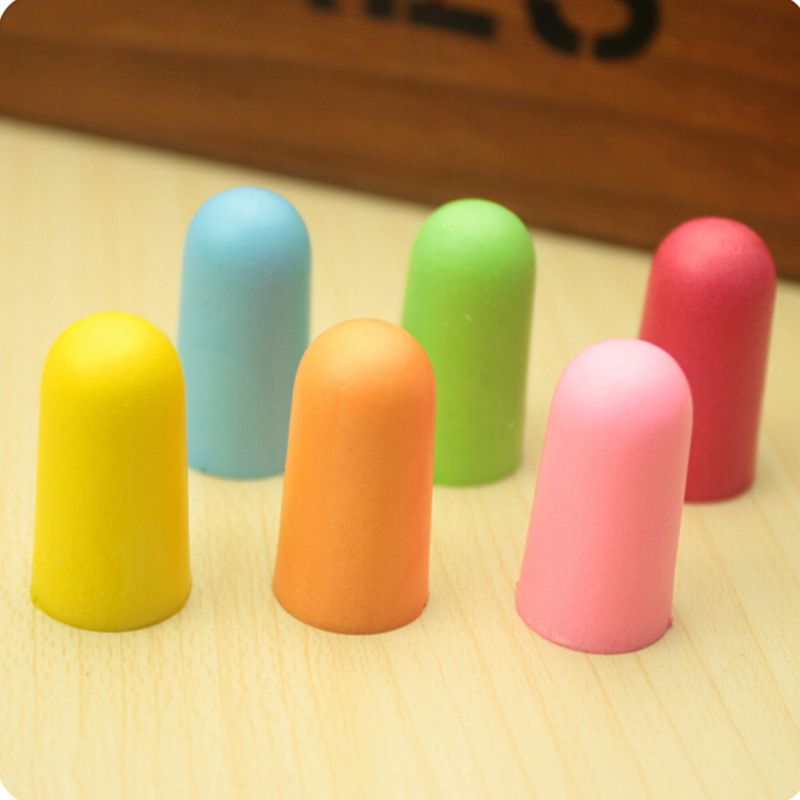 1PC Health Separate boxes Soft Foam Ear Plugs Travel Sleep Noise Prevention Earplugs Noise Reduction