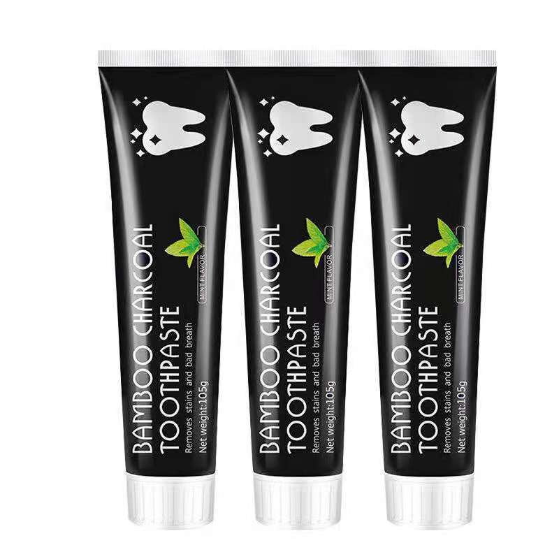 Bamboo Charcoal Toothpaste Whitening Teeth Activated Carbon Removing Yellow Teeth Cleaning Tooth Stain Fresh Oral Tooth Care