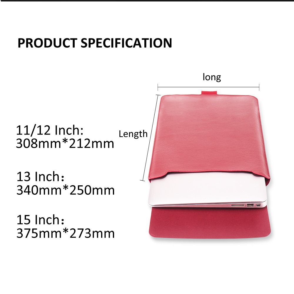 3-in-1 Laptop Sleeve Organizer 13/14/15/15.6 Inch - Anti-Scratch Shock-Absorbing Case with Detachable Strap & Card Pocket, Thin Lightweight Business Computer Bag