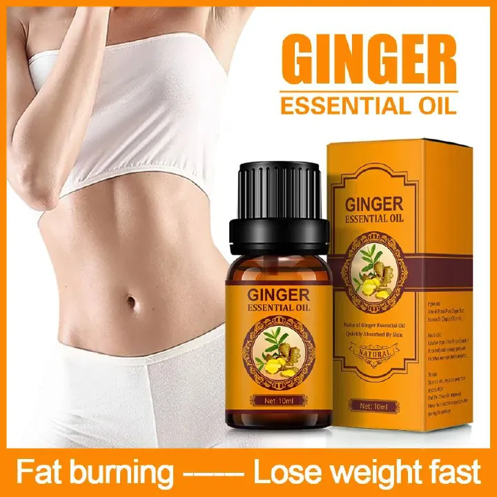 Body Sculpting Massage Oil,  ginger essential oil for sliming body by accelerate burning fat and lose weight through massage on certain area body