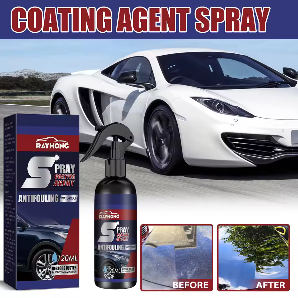 120ml Car Scratch Removal Spray Waterproof Car Polish Spray Long Lasting Coating Paint Sealant for Car Polishing