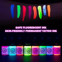 5ML/15ML Tattoo Ink Pigment fluorescent ink Body Art Tattoo Kits Professional Beauty Paints Makeup Tattoo Supplies Semi-permanent
