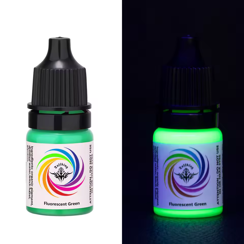 5ML/15ML Tattoo Ink Pigment fluorescent ink Body Art Tattoo Kits Professional Beauty Paints Makeup Tattoo Supplies Semi-permanent