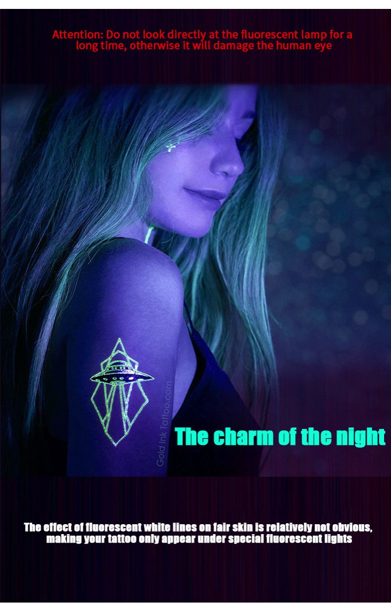 5ML/15ML Tattoo Ink Pigment fluorescent ink Body Art Tattoo Kits Professional Beauty Paints Makeup Tattoo Supplies Semi-permanent