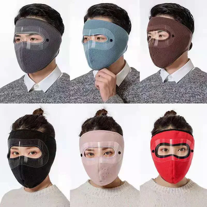 Winter Cycling Face Mask Windproof Men Women For Skiing Snowboarding Motorcycle Outdoor Sports Balaclava Cap Warmer Breathable