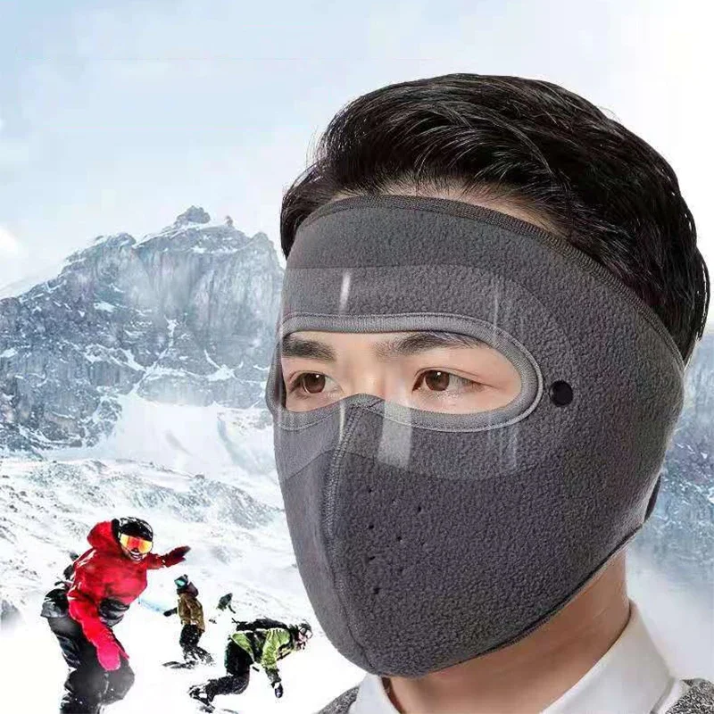 Winter Cycling Face Mask Windproof Men Women For Skiing Snowboarding Motorcycle Outdoor Sports Balaclava Cap Warmer Breathable