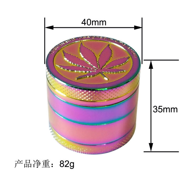 4-layer Herb Tobacco Weed Grinder Smoking Accessories Manual Hand Grass Spice Herb Grinder Miller Crusher Machine Kitchen