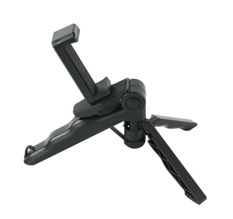 Tripod Tabletop Phone Tripod Desktop Rotation Mount Portable Camera Mobile phone stand portable telescope desktop corner holder one-piece clamp handle holding Douyin selfie beauty leg tripod