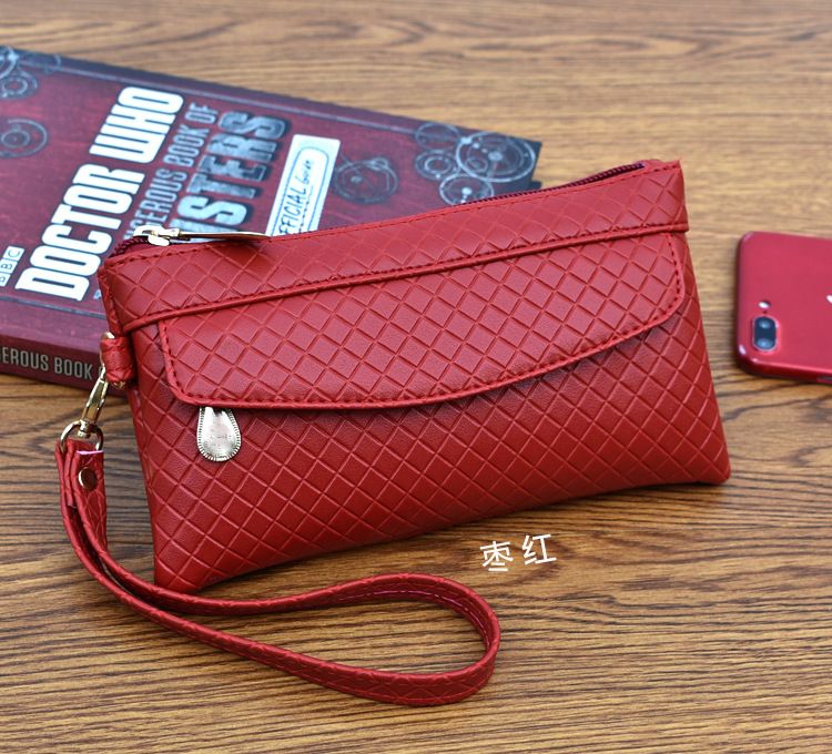 New Fashion Pu Leather Women Clutch Wallet Women Purse Phone Pocket Female Phone Wallet Case Phone Pocket Femme
