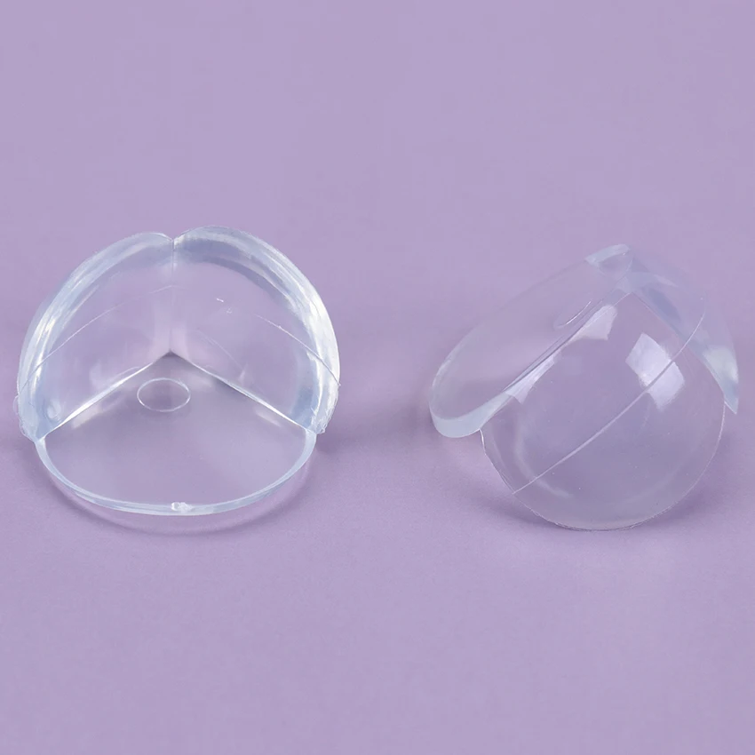 Childproofing Table Corner Guards,4Pcs Round Silicone Protective Sleeve Edge Clear Table Desk Corner Guard Cushion Baby Safety Bumper Protector