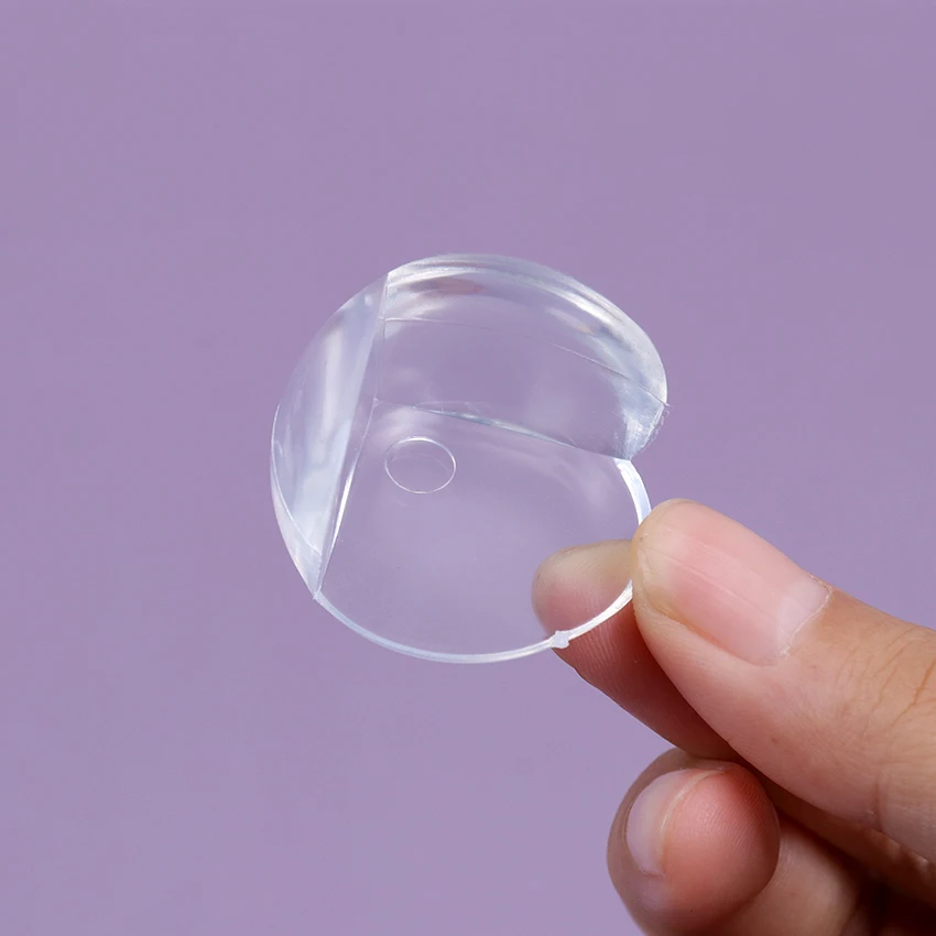 Childproofing Table Corner Guards,4Pcs Round Silicone Protective Sleeve Edge Clear Table Desk Corner Guard Cushion Baby Safety Bumper Protector
