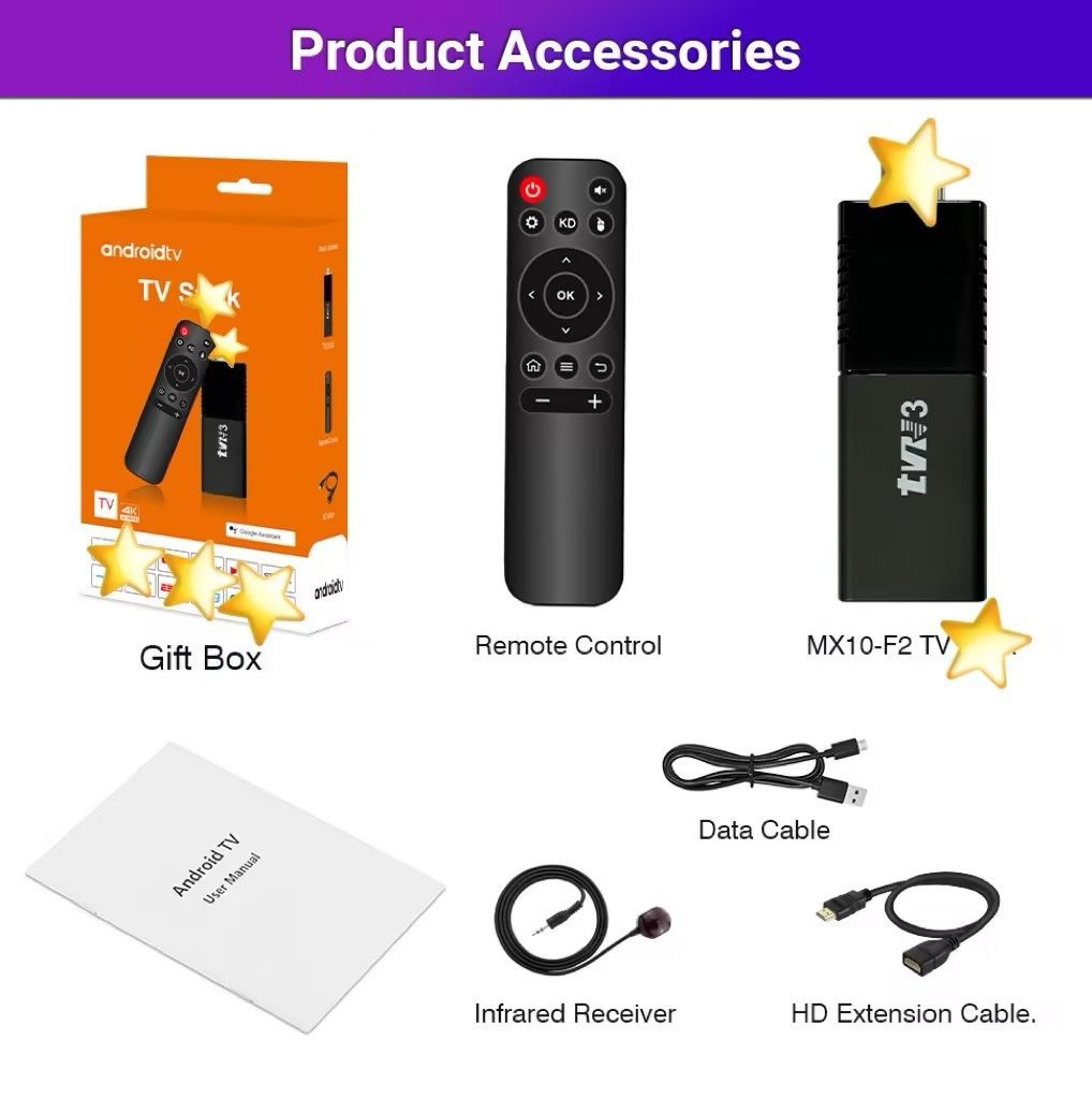 New TVR3 TV BOX portable network video player TV set-top box home Android