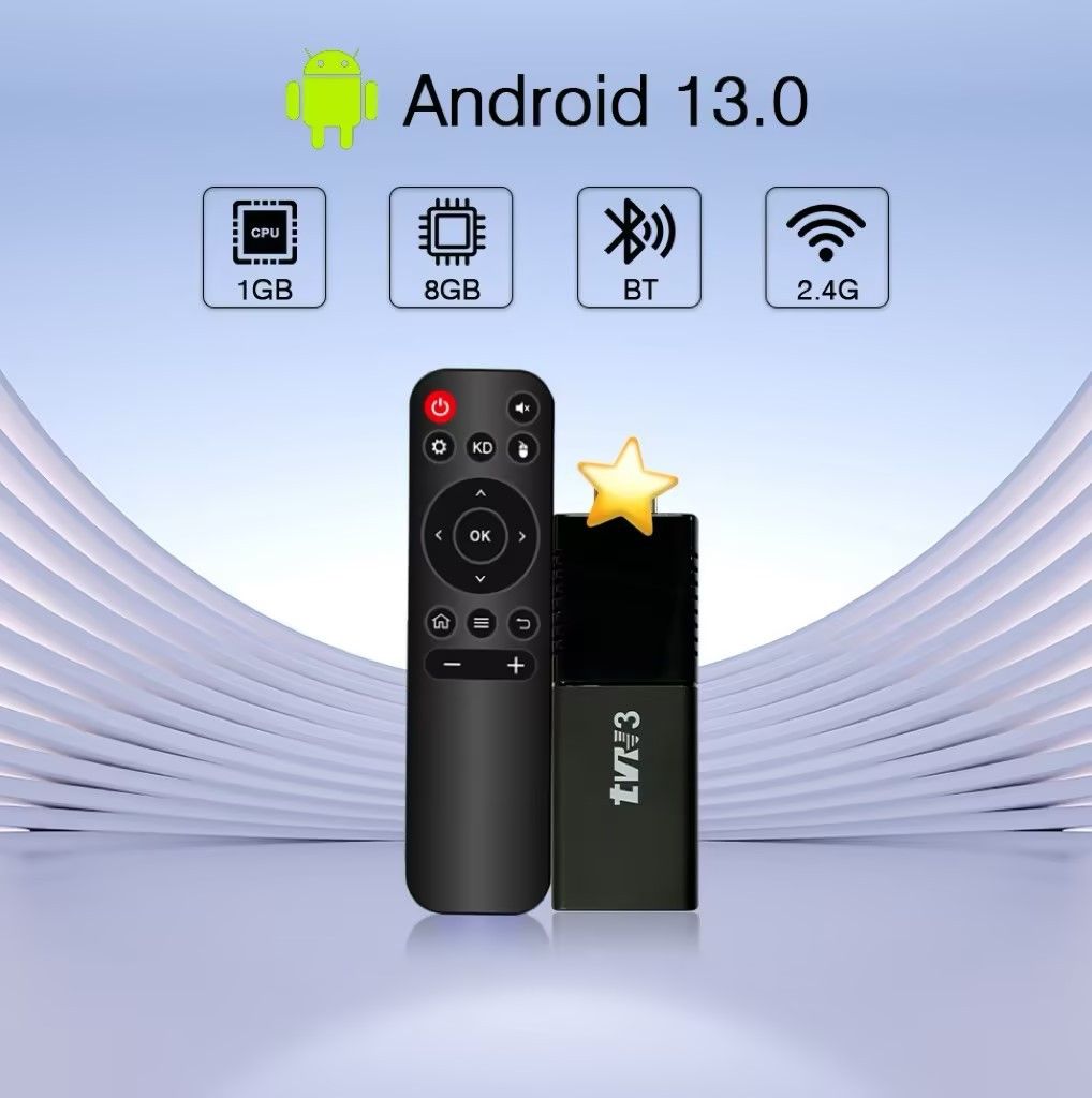 New TVR3 TV BOX portable network video player TV set-top box home Android