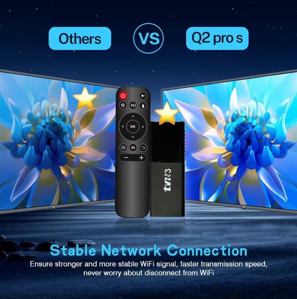 New TVR3 TV BOX portable network video player TV set-top box home Android