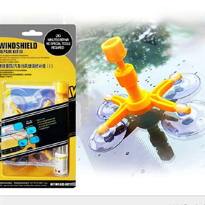 Car Glass Scratch Repair Fluid Agent Set Windscreen Window Glass Nano Scratch Crack CrackResin Repair Agent Tools Auto Accessory
