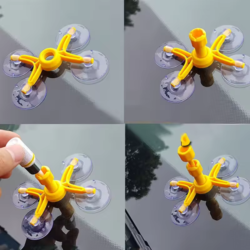 Car Glass Scratch Repair Fluid Agent Set Windscreen Window Glass Nano Scratch Crack CrackResin Repair Agent Tools Auto Accessory