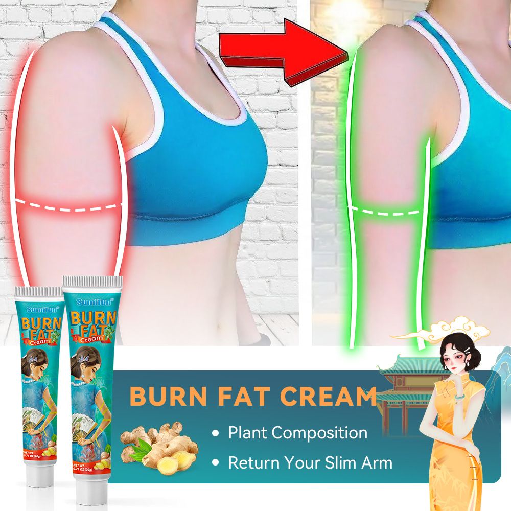 Sumifun Thin Arm Cream Belly Fat Burning Slimming Ointment Weight Loss Legs Cellulite Removal Body Shaping Medical Plaster