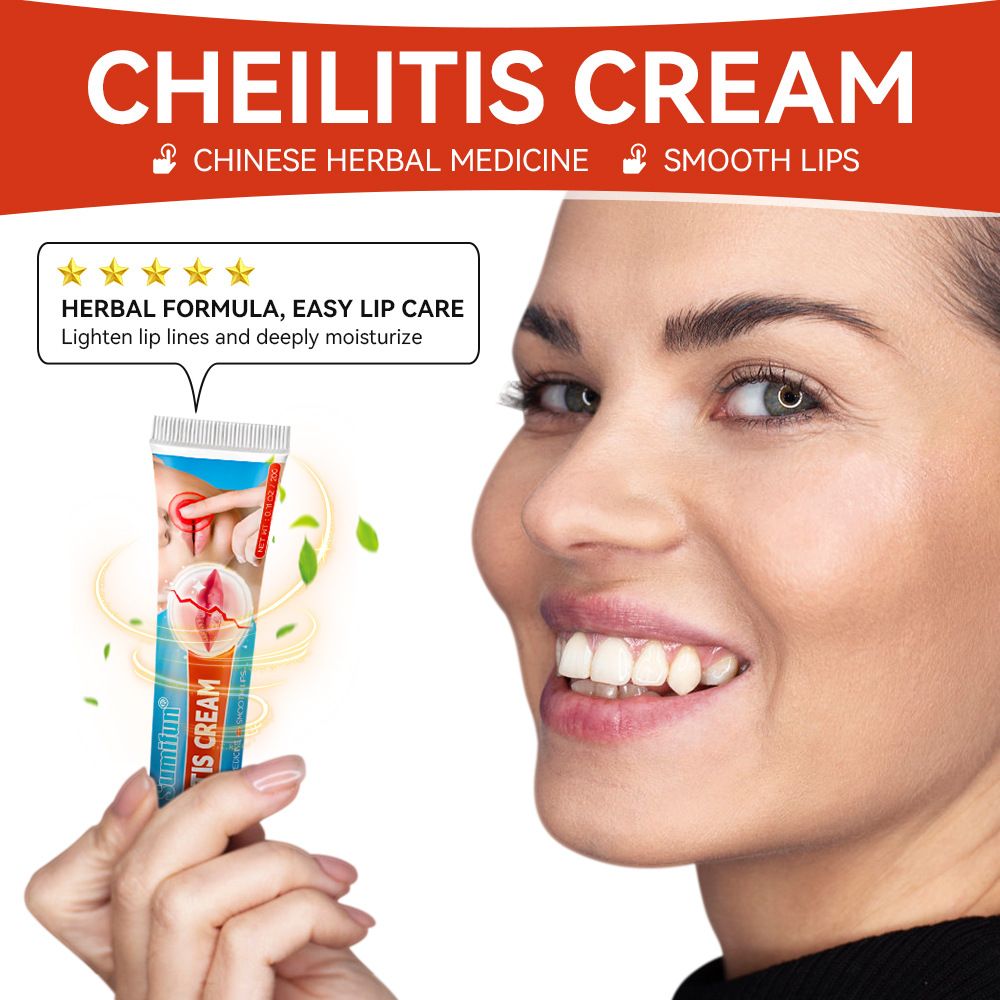 sumifun Cheilitis Cream Inflammation Labial Herpes Antibacterial Ointment Chapped Lips Wrinkles Rehydration
