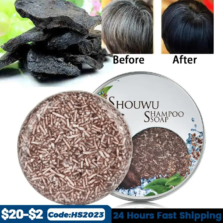 6 typesGrey Reverse Shampoo Bar Polygonum Multiflorum Essence Hair Darkening Shampoo Anti White Hair Soap,Grey Reverse Shampoo Bar Polygonum Multiflorum Essence Hair Darkening Shampoo Anti White Hair