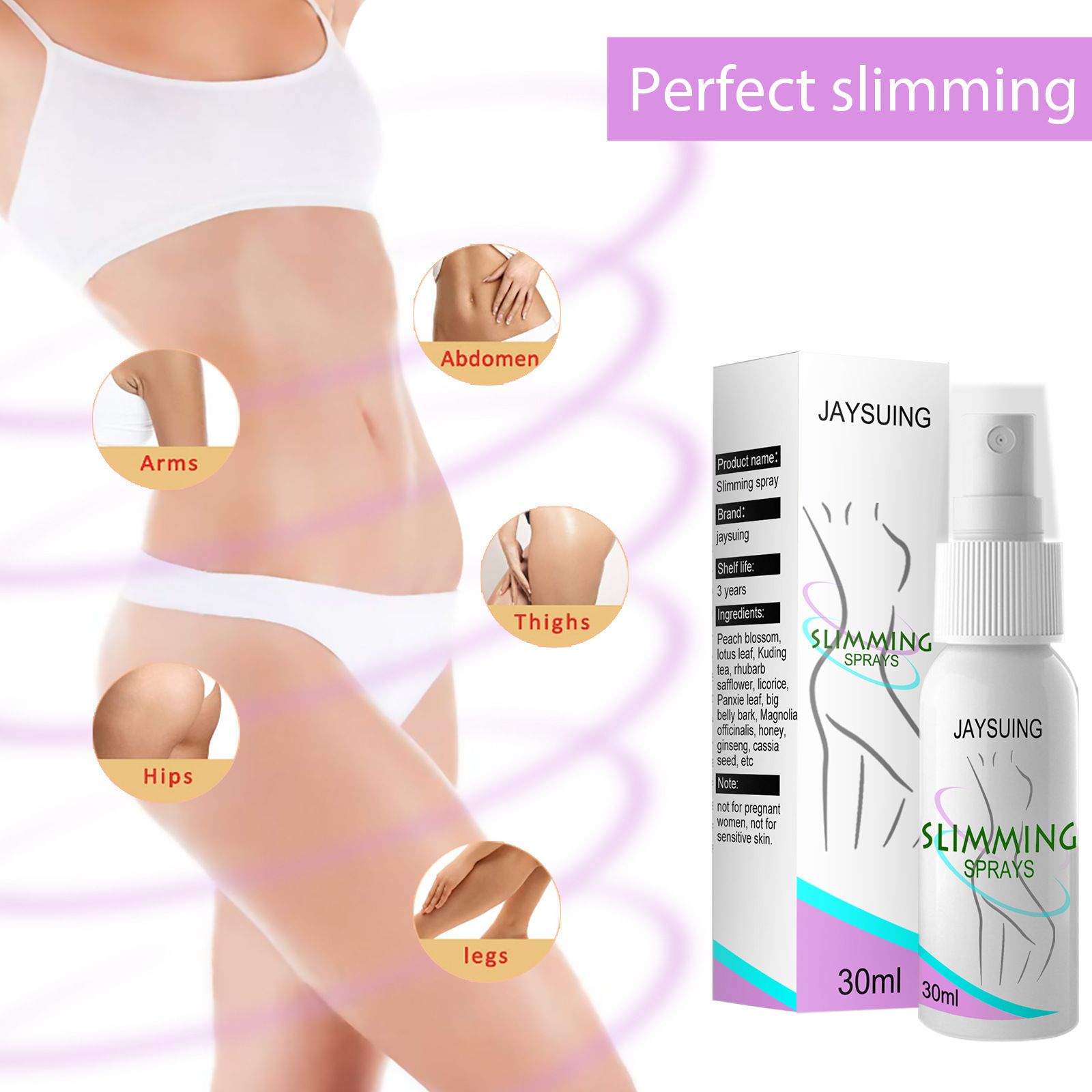 Gynecomastia Reduction Cellulite Spray Men's Muscle Accelerator Sprayer 30ml Natural Extracts for Tightening Muscle PR Sale