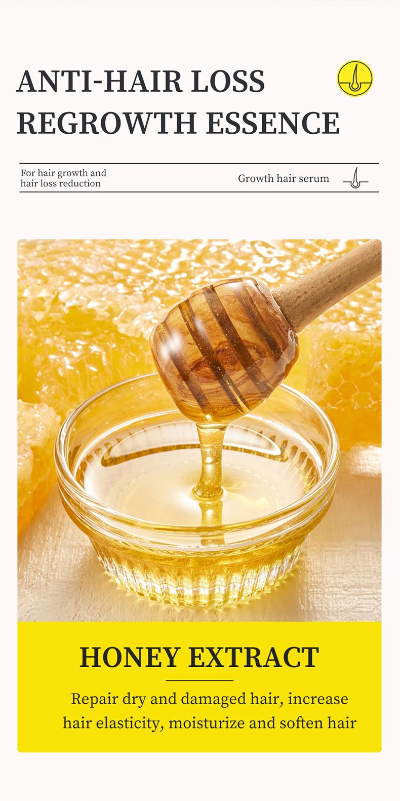 Hair Growth Essential Oil Anti Hair Loss Hair Fiber Nutrition Biotin Hair Thinning Treatment Nourishing Hair Regrowth Serum