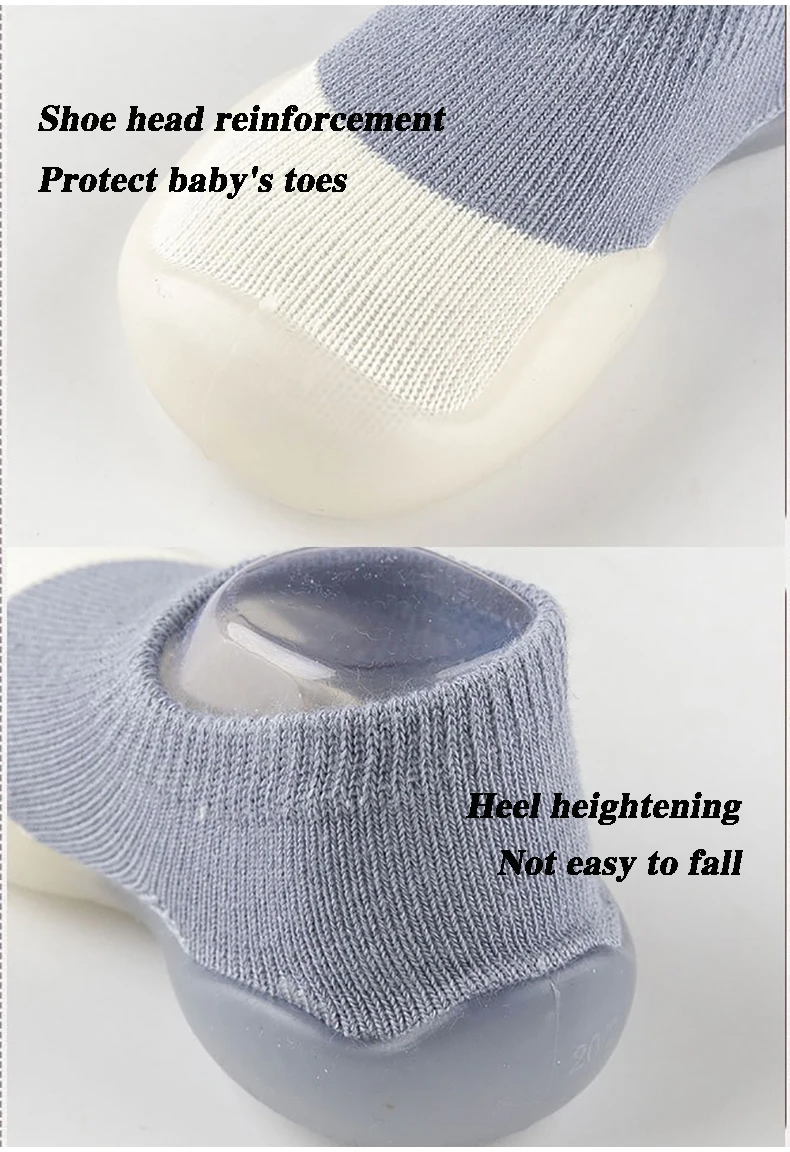 Baby Socks Shoes Infant Color Matching Cute Kids Boys Shoes Doll Soft Soled Child Floor Sneaker BeBe Toddler Girls First Walkers