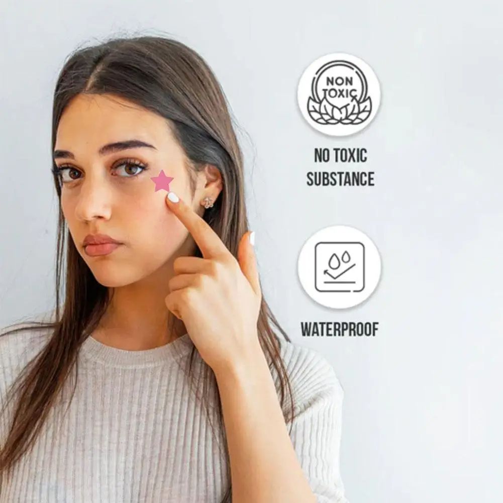 600pcs Invisible Waterproof Acne Patch Reduce Pimples Blackheads Mild Non-irritating Concealer Face Spot Skin Care Tools