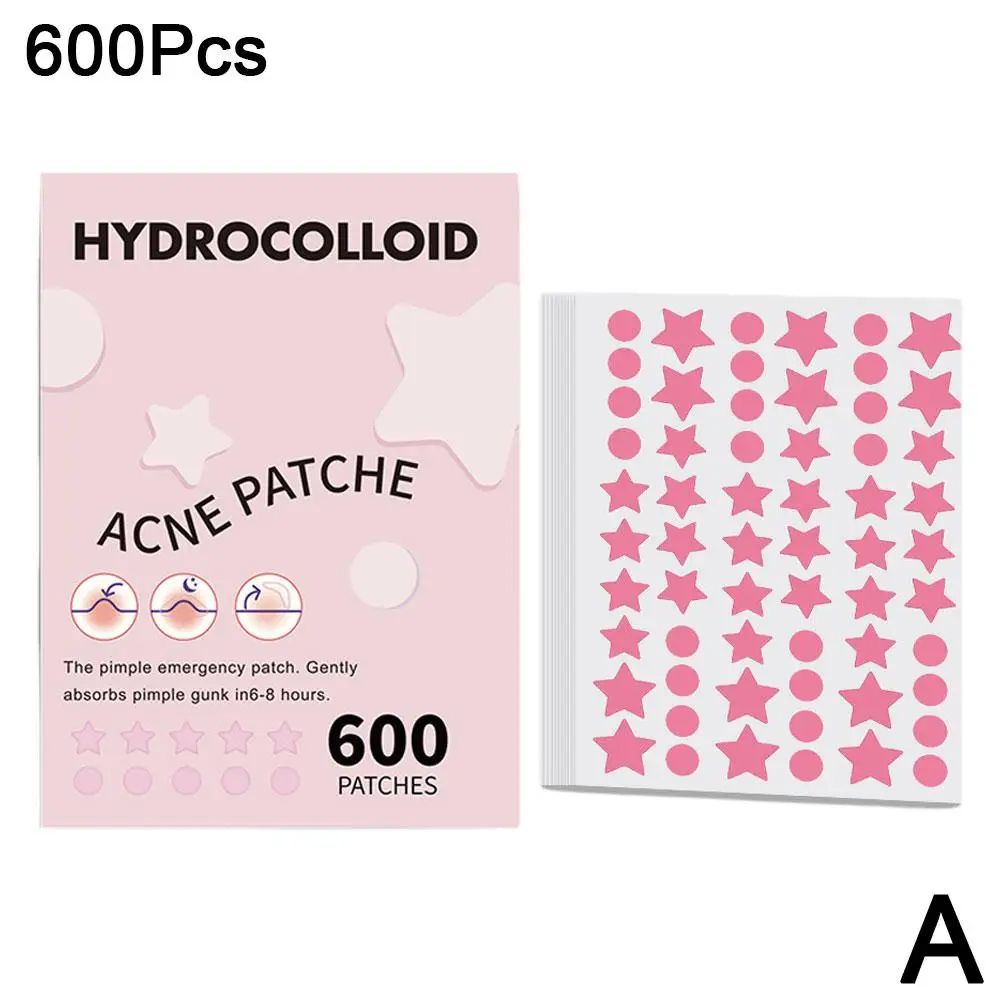 600pcs Invisible Waterproof Acne Patch Reduce Pimples Blackheads Mild Non-irritating Concealer Face Spot Skin Care Tools