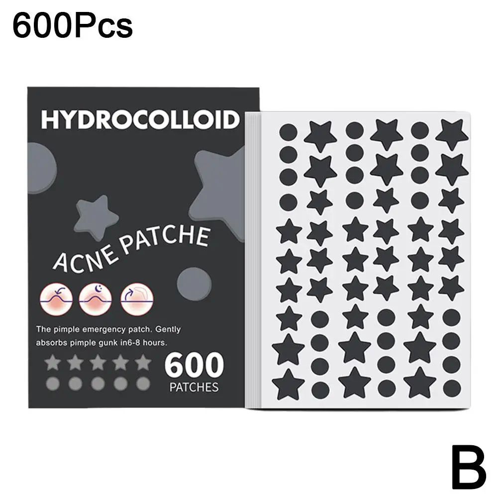 600pcs Invisible Waterproof Acne Patch Reduce Pimples Blackheads Mild Non-irritating Concealer Face Spot Skin Care Tools
