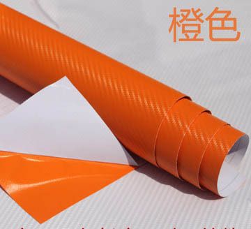 30cmx127cm 3D Carbon Fiber Vinyl Car Wrap Sheet Roll Film Car stickers and Decals Car Styling