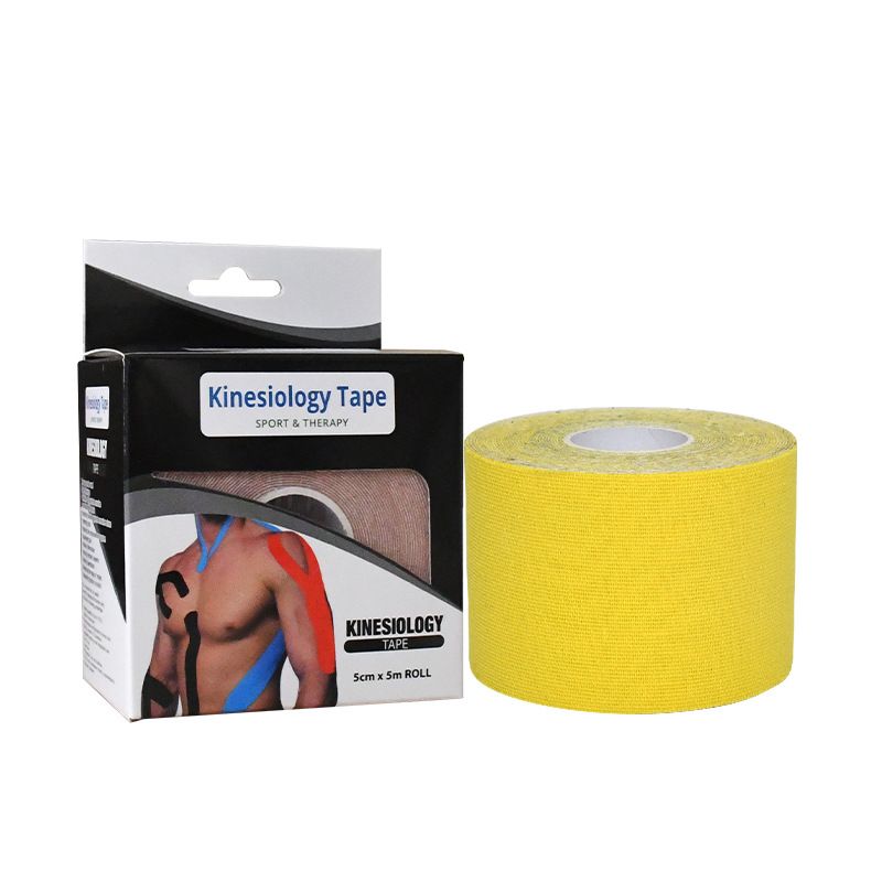 Kinesiology Tape /K-tape - All Round Breathable Therapeutic Sports Athletic Elastic Athletic Elastoplast Sport Injury Recovery Strapping Gym Waterproof Tennis Muscle Pain Relief Bandage SportsStickers
