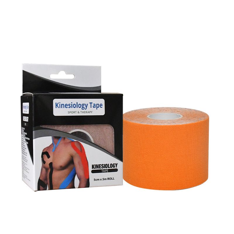 Kinesiology Tape /K-tape - All Round Breathable Therapeutic Sports Athletic Elastic Athletic Elastoplast Sport Injury Recovery Strapping Gym Waterproof Tennis Muscle Pain Relief Bandage SportsStickers