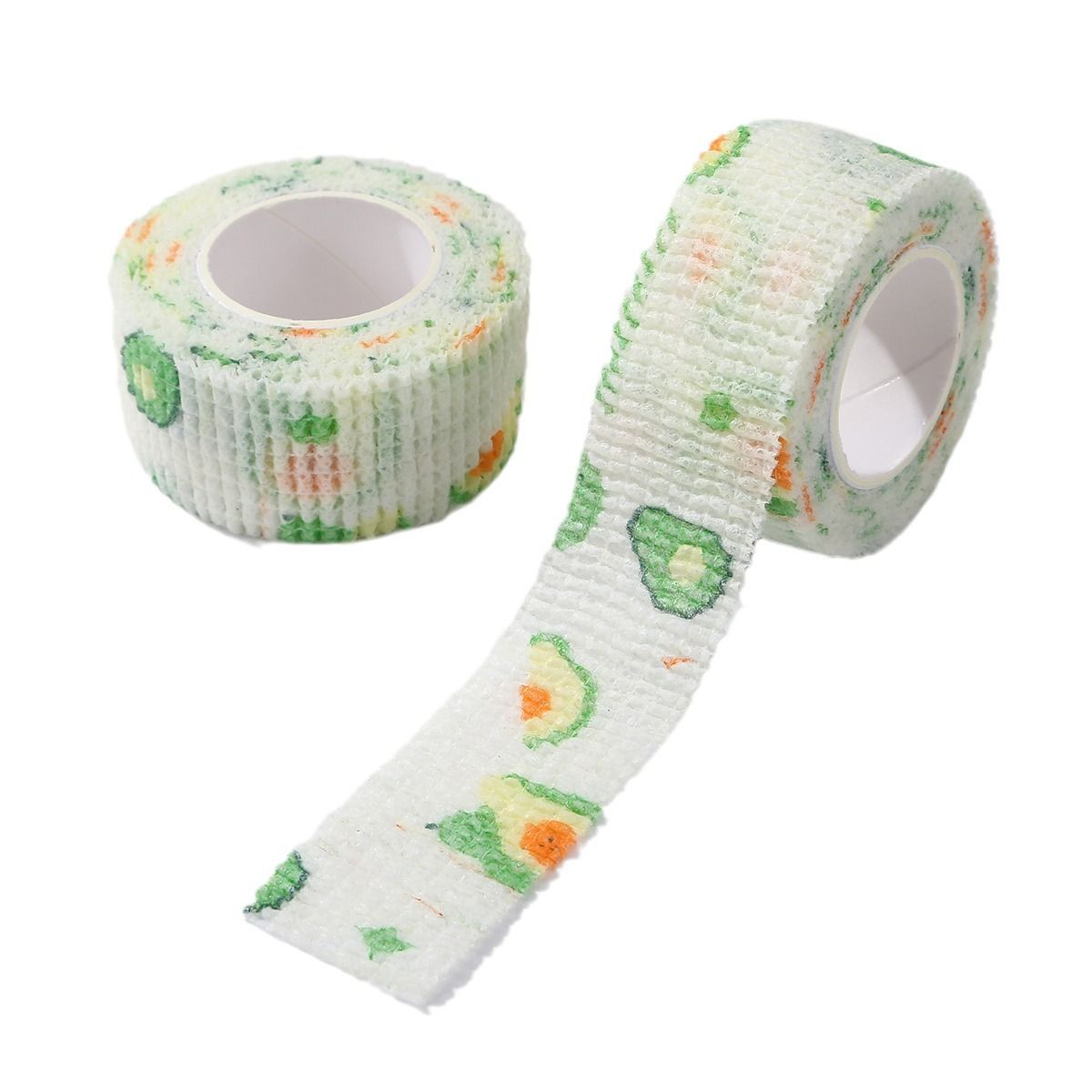 Athletic Tape Wraps for Sports, Colorful Bandage for Tattooing, Finger Joint, Knee Pet, Printed Self-Adhesive Wraps, 2.5cm