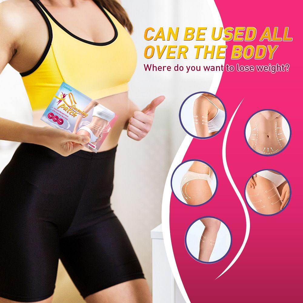 Sumifun 10pcs Slimming Slim Patch Fat Burning Slimming Plaster Body Belly Waist Losing Weight Cellulite Fat Burner Sticker