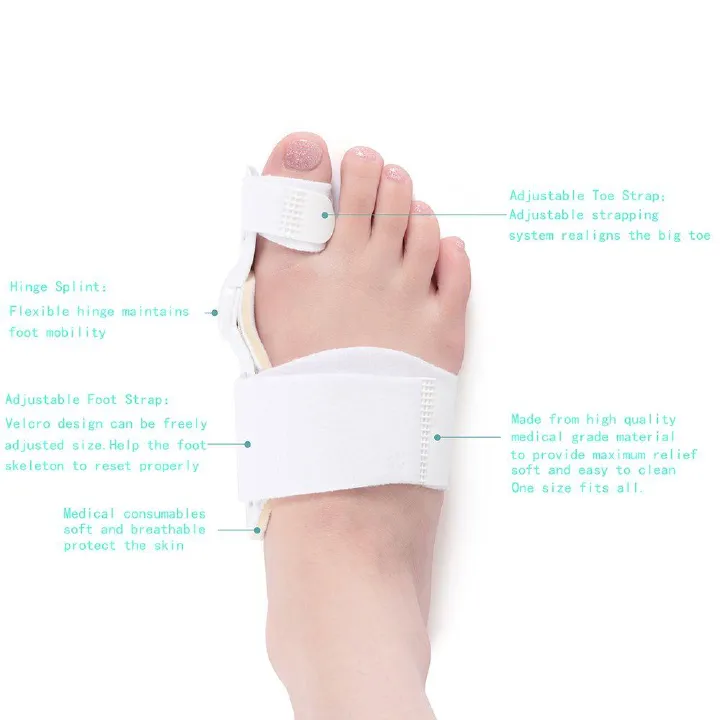 1PC orthopedic correction device ,Big Bone Toe Bunion Splint Straightener Corrector Foot Pain Relief Hallux Valgus Feet Care Protector Foot Care Tools
