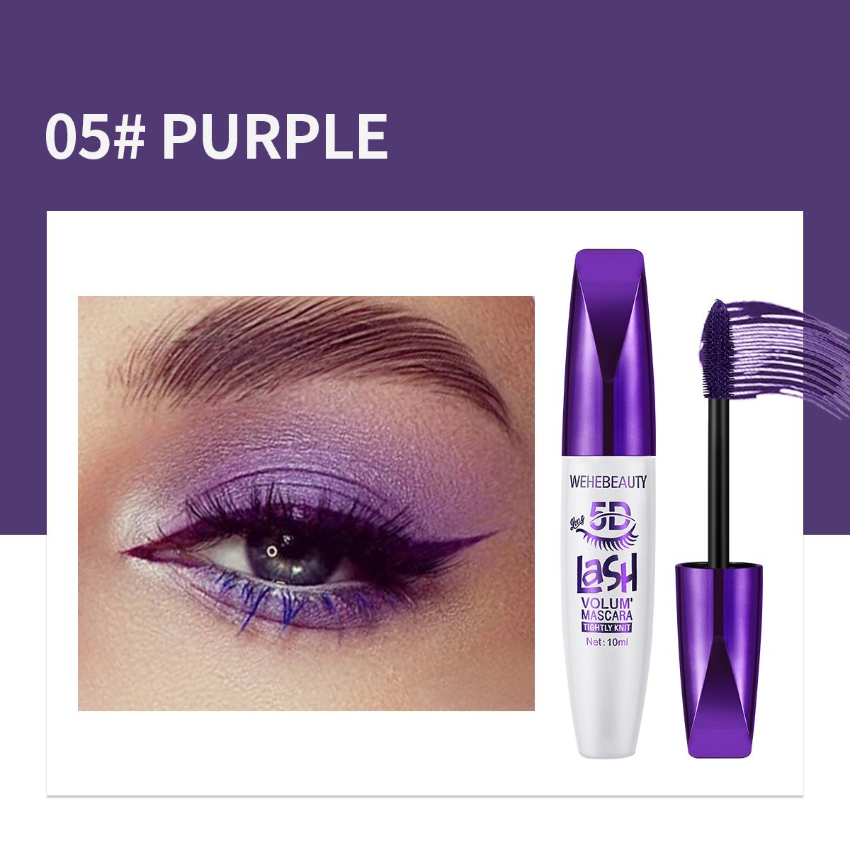 5D Extreme Volume Lash Mascara,Waterproof And Long-Lasting,Natural Thickening And Curling Eyelash Extension