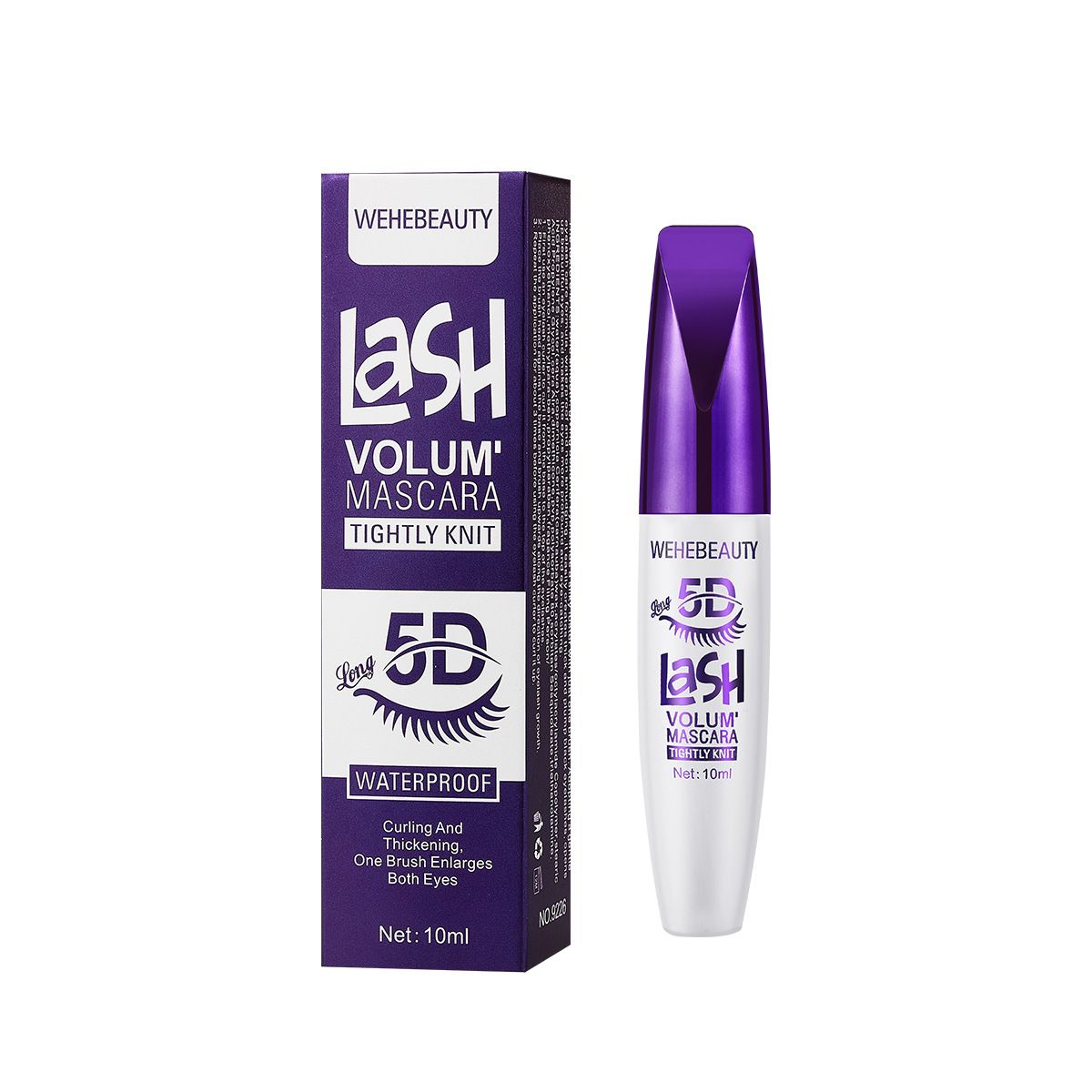5D Extreme Volume Lash Mascara,Waterproof And Long-Lasting,Natural Thickening And Curling Eyelash Extension
