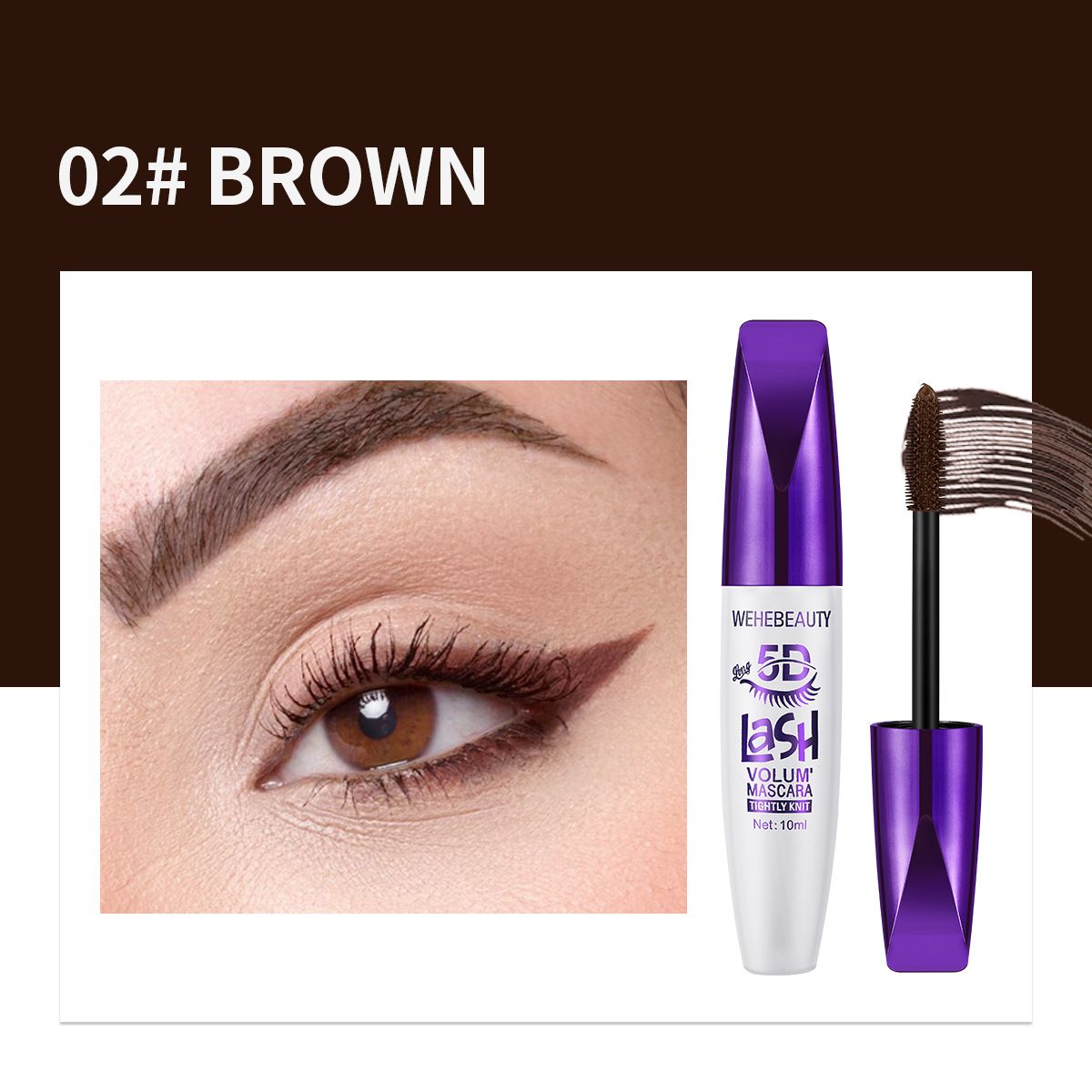 5D Extreme Volume Lash Mascara,Waterproof And Long-Lasting,Natural Thickening And Curling Eyelash Extension